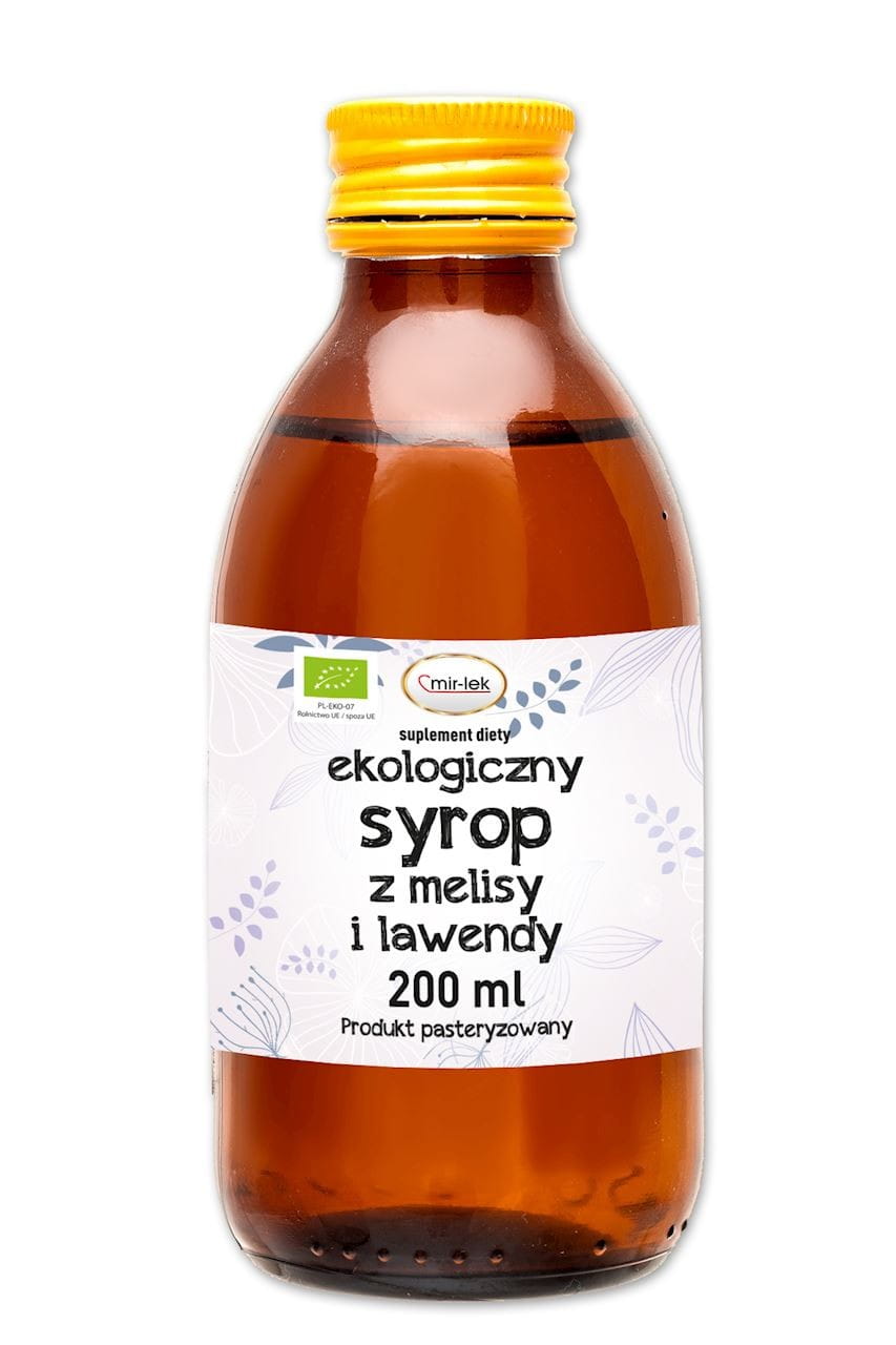 Sirop de mélisse et lavande BIO 200 ml - MIR - MEDICAMENT