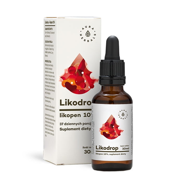 Lycodrop Lycopène 10% gouttes 30 ml AURA HERBALS