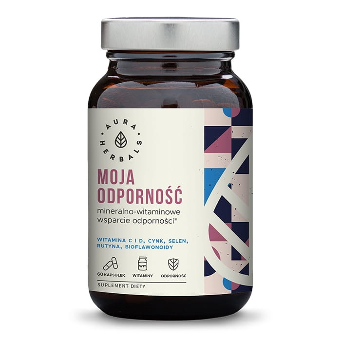 Mon immunité minéraux et vitamines AURA HERBALS 60 gélules