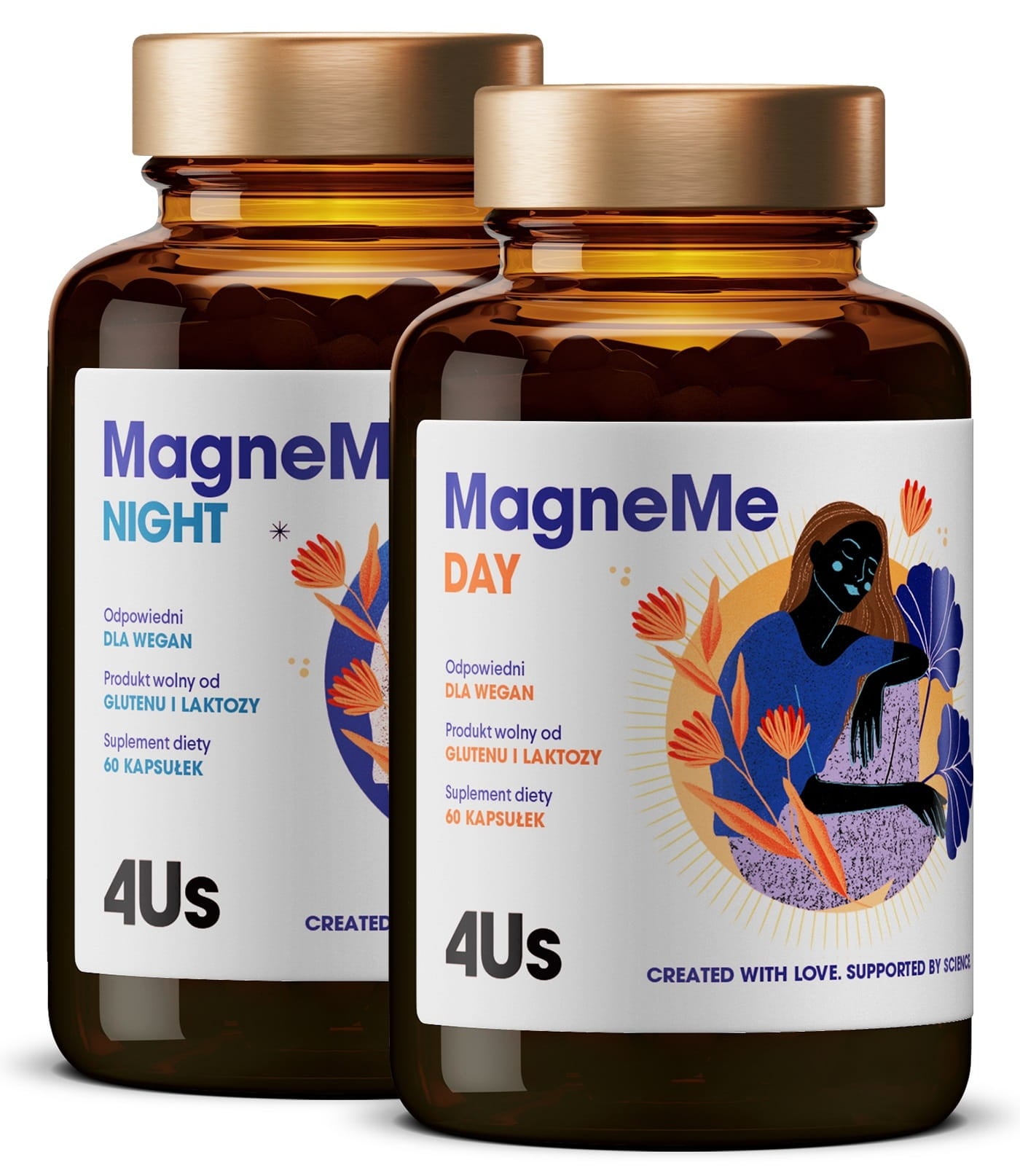 Magneme 60 gélules jour et 60 gélules nuit HEALTH LABS