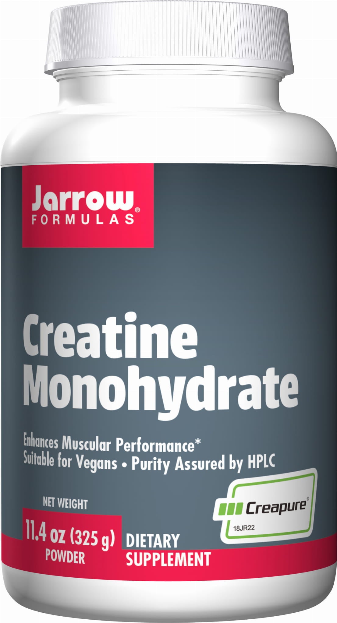 Créatine monohydrate de créatine 325 g FORMULES JARROW