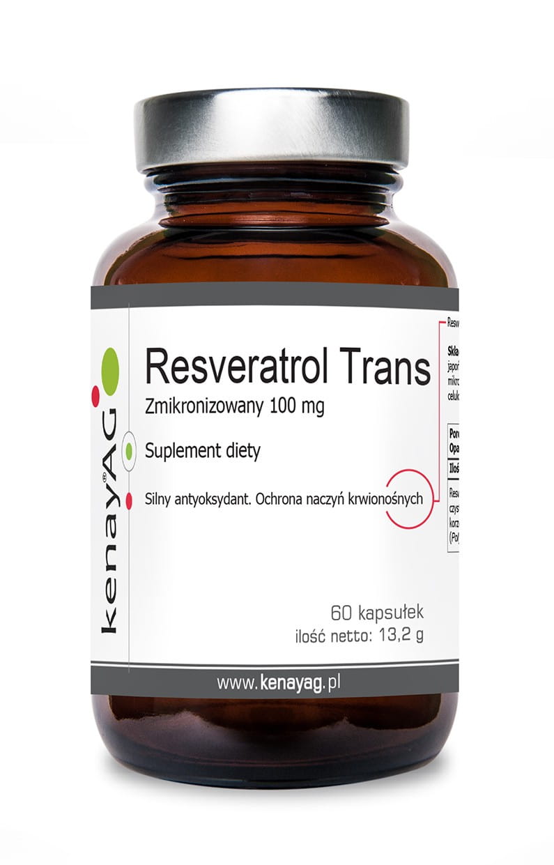 Resvératrol micronisé 100 MG 60 gélules KENAY