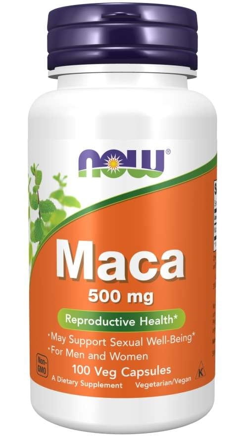 Racine de Maca 500 MG 100 gélules NOW FOODS