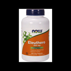 Eleuthero 500 MG Ginseng sibérien 250 gélules NOW FOODS