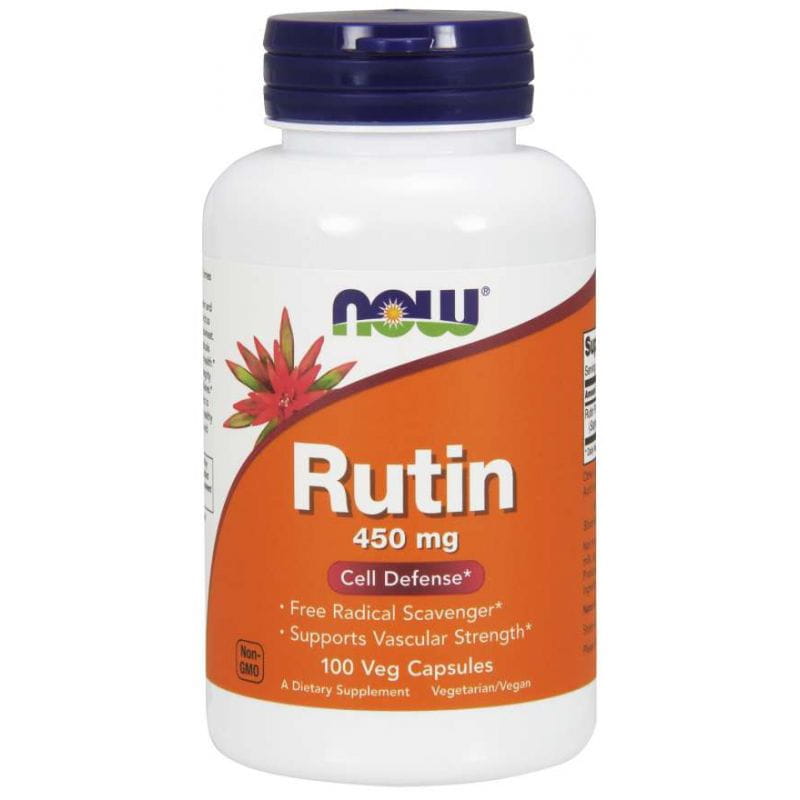 Rutna 450 MG 100 gélules NOW FOODS