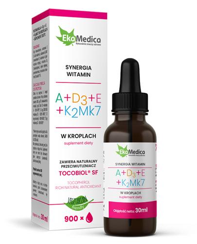 Vitamine A + D3 + E + K2MK7 30ml EKAMEDICA