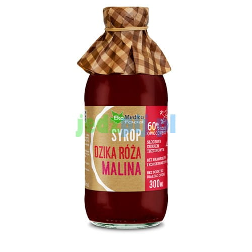 Sirop de rose musquée framboise 300ml EKAMEDICA