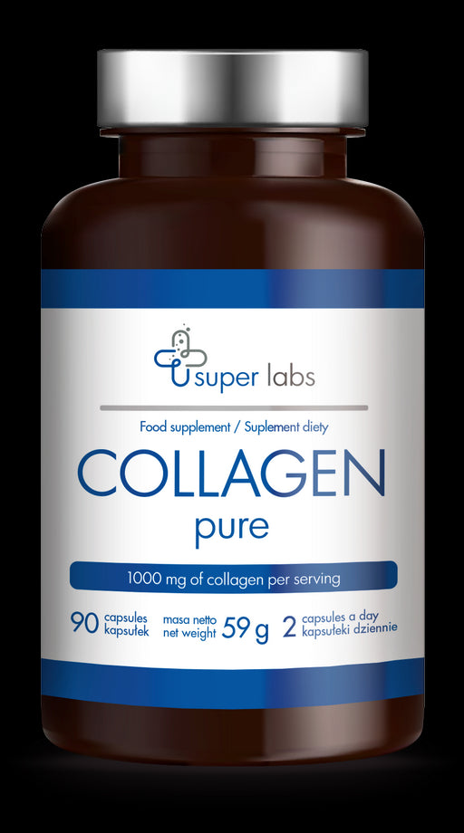 Collagène 500mg 90 gélules SUPER LABS