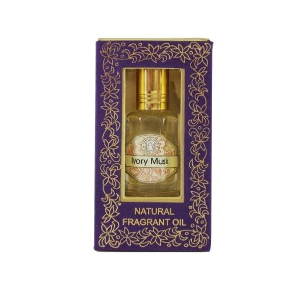 Huile de parfum indienne - musc ivoire - SONG OF INDIA