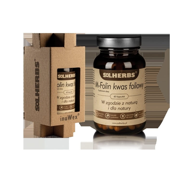 Acide folique m - foline 60 gélules (400 mcg) - SOLHERBS