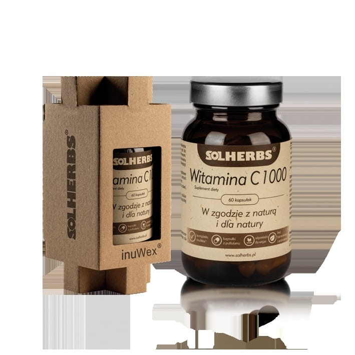 Vitamine C 60 gélules (1000 mg) - SOLHERBS