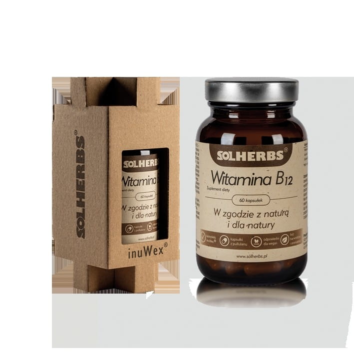 Vitamine B12 60 gélules (100 mcg) - SOLHERBS
