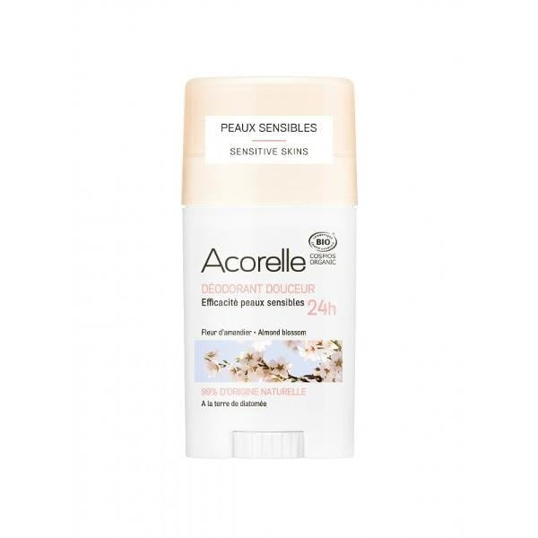 Déodorant fleur d'amandier bio à la terre de diatomée - ACORELLE