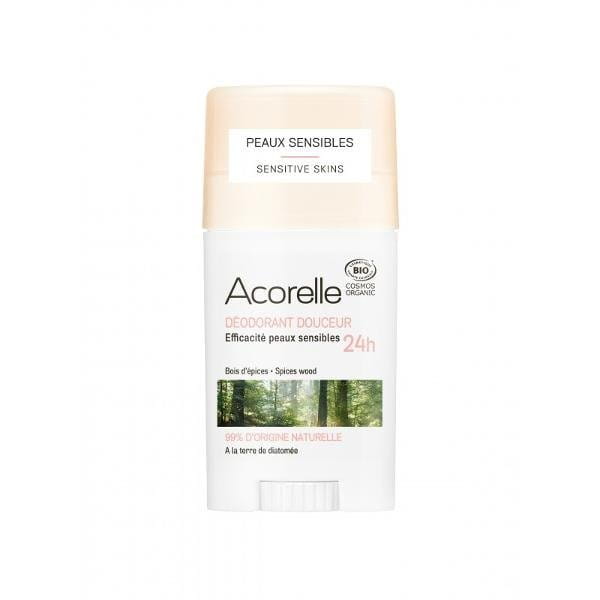 Déodorant bio bois d'épices à la terre diatomée - ACORELLE