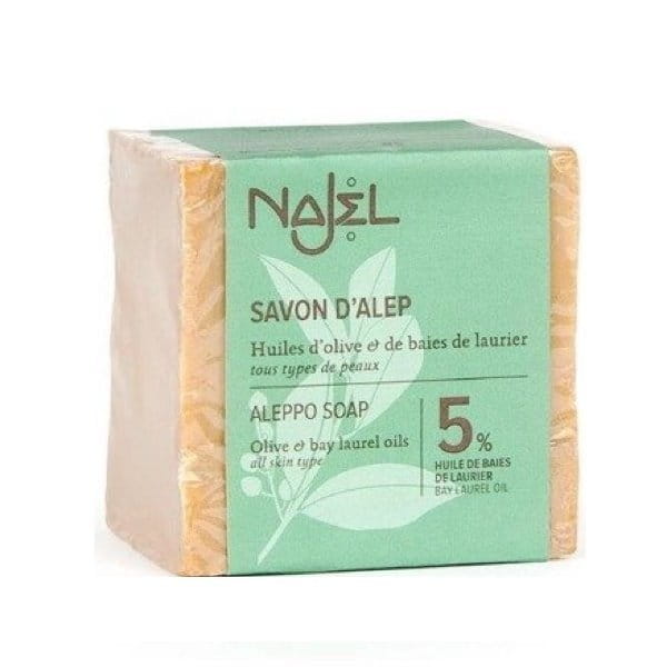 Savon d'alep à l'huile de laurier 5% - 190g NAJEL