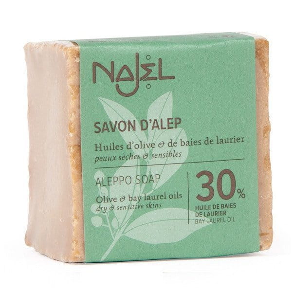 Savon d'alep à l'huile de laurier 30% - 185g NAJEL