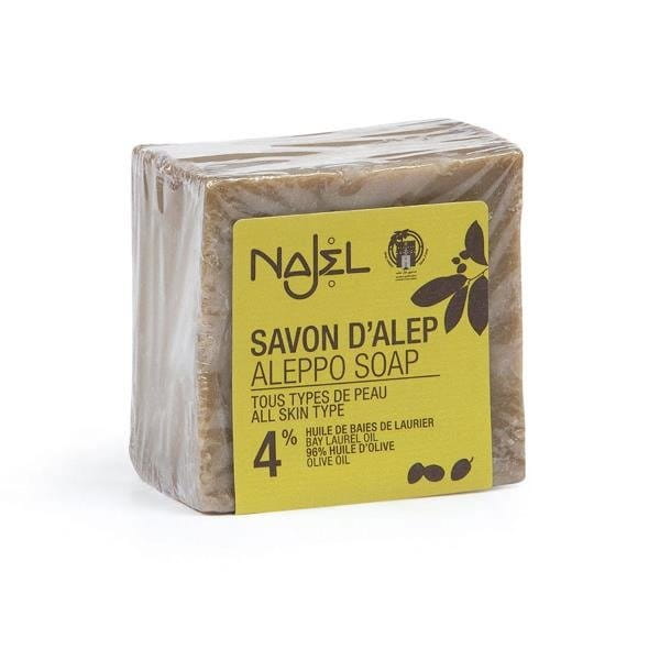 Savon d'Alep à l'huile de laurier 4% NAJEL