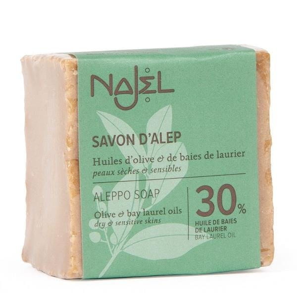 Savon d'Alep à l'huile de laurier 30% NAJEL