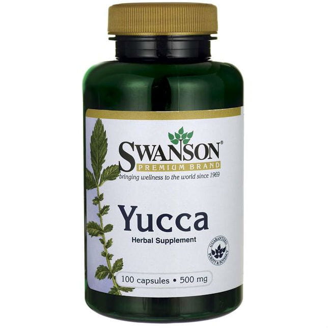 Yucca 500mg 100 gélules de SWANSON