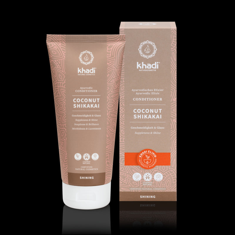 KHADI après-shampooing brillant à la noix de coco et au shikakai