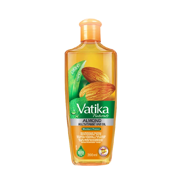 Huile capillaire hydratante vatika - amande 200ml