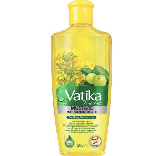 Huile apaisante pour les cheveux vatika - mu pièces 200 ml