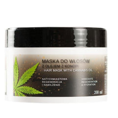 200 ml INDIA COSMETICS masque capillaire à l'huile de chanvre