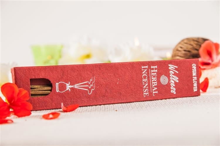 Encens aux herbes - fleur d'opium - SONG OF INDIA