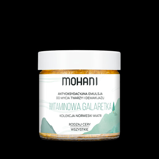 Lotion nettoyante et démaquillante antioxydante pour le visage MOHANI