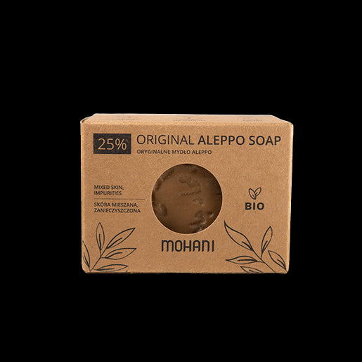 Savon d'alep BIO olive - laurier 25% MOHANI