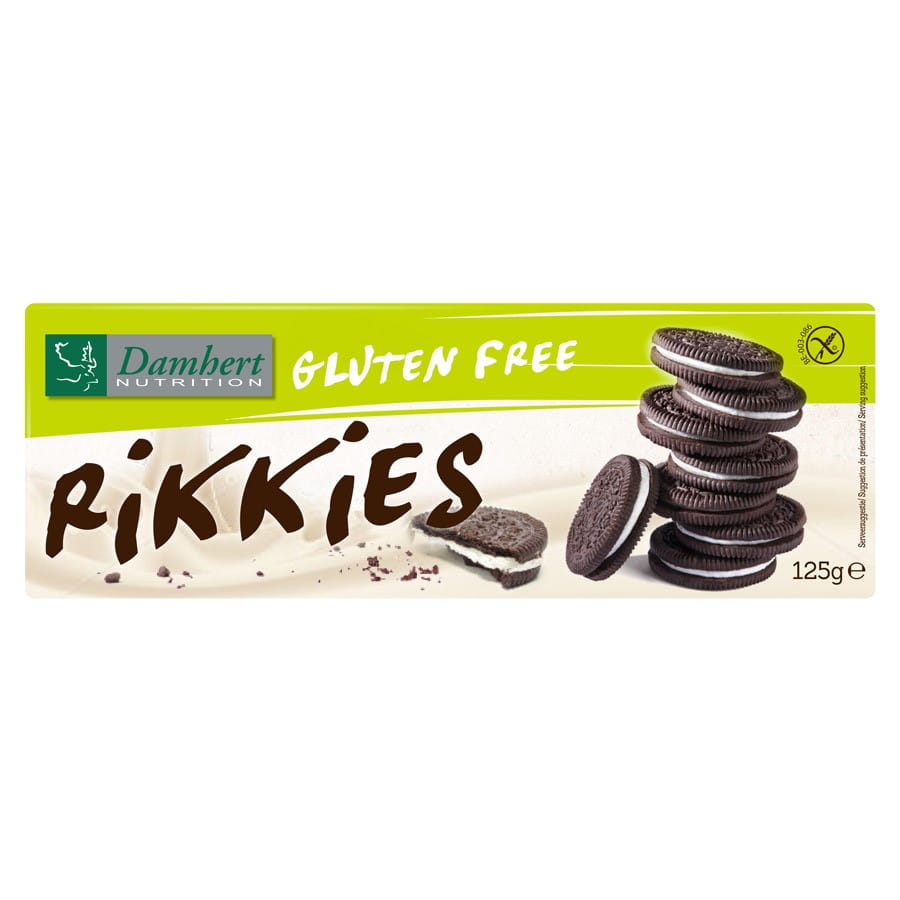 Biscuits fourrés sans gluten 125g DAMHERT