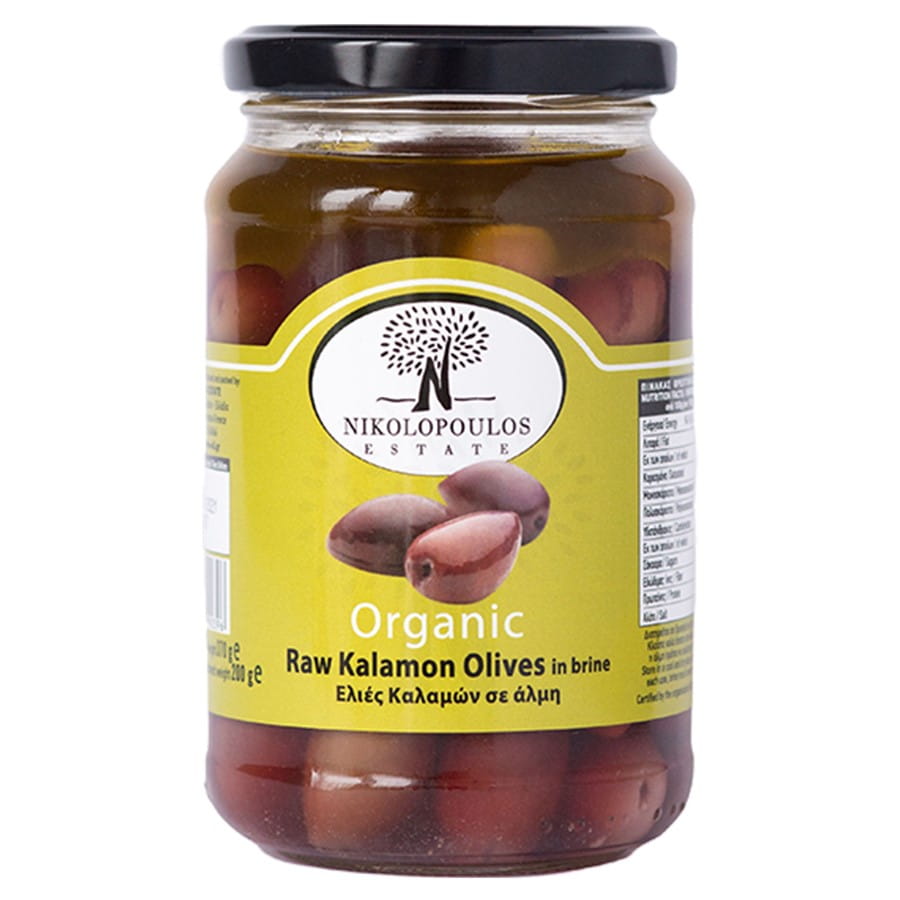 Olives de Kalman (dénoyautées) BIO 370ml OLIVI