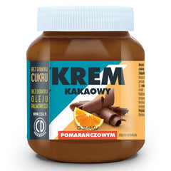 Crème de cacao saveur orange sans sucre ajouté et sans huile de palme 350g - CD