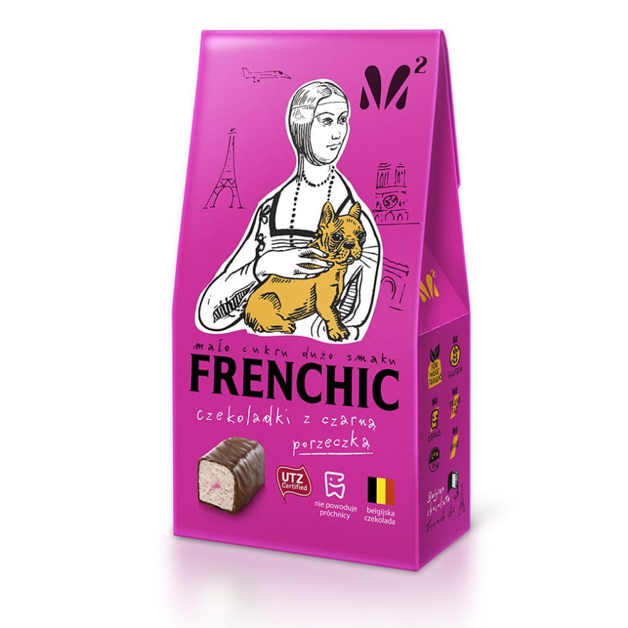 Chocolats cassis au yaourt Frenchic 100g
