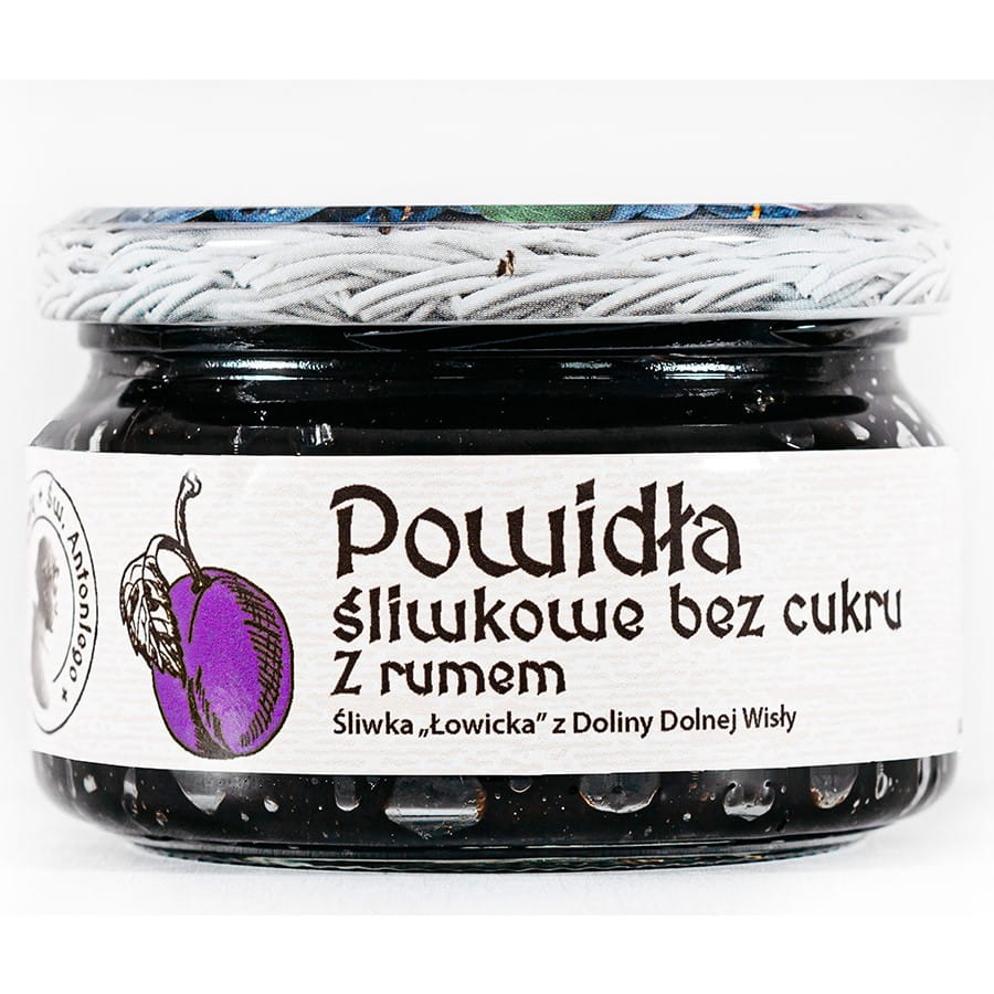 Confiture de prunes au rhum 270g SAINT SPECIALITES ANTOINE