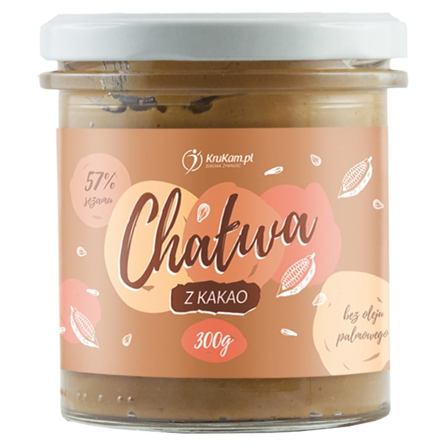 Cacao halva édulcoré au xylitol KRUKAM 300g