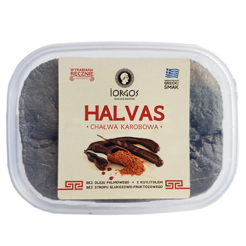 Halva de caroube au xylitol 250g IORGOS