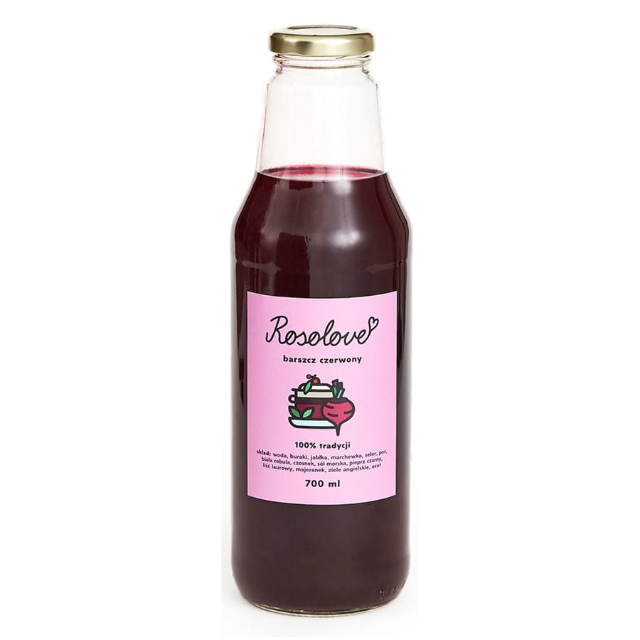Bortsch rouge 700ml ROSOLOVE