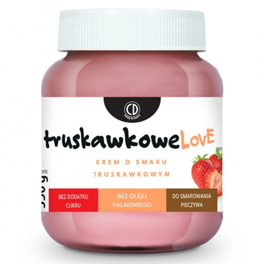 Crème saveur fraise - fraise 350g - CD