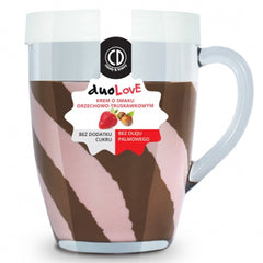 Crème fraise et noisette - duolove 300g (verre) - CD