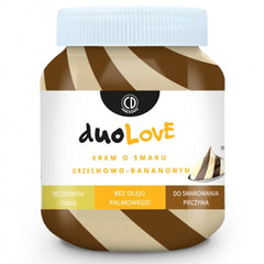 Crème au goût de noix-banane - duolov 350g - CD