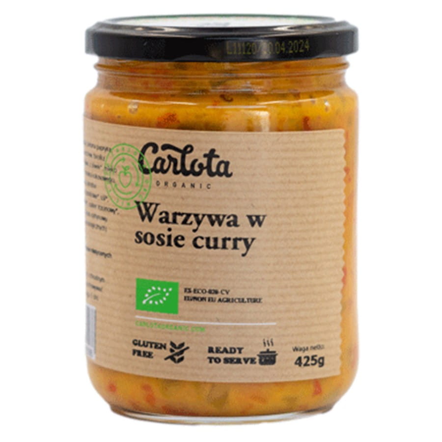 Légumes au curry BIO 425g CARLOTA BIO