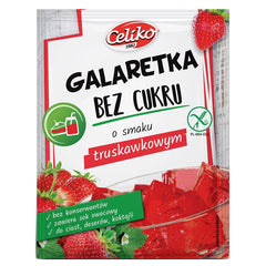 Gelée sans sucre à la fraise sans gluten 14g CELIKO