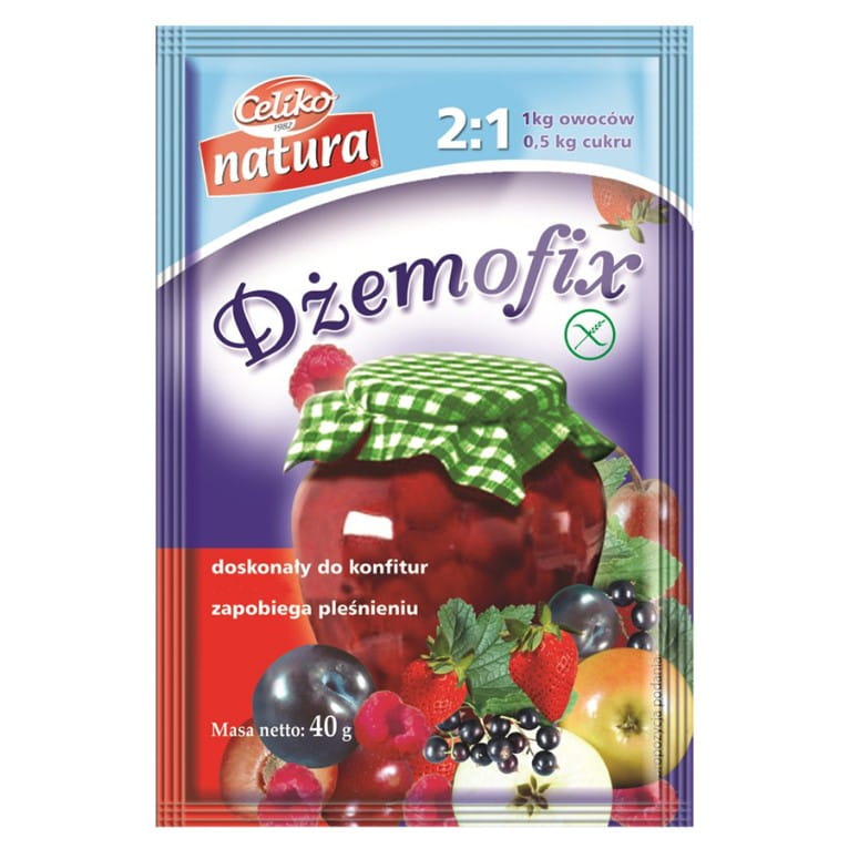 Dżemofix 2 : 1 gélifiant sans gluten 40g CELIKO
