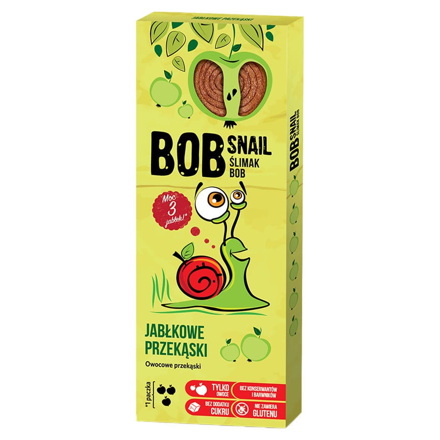 Snack pomme 30g BOB ESCARGOT
