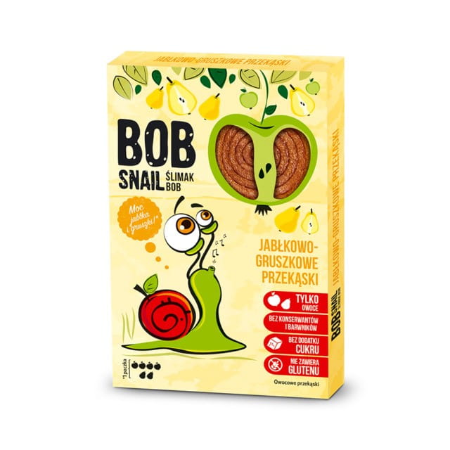 Snack pomme - poire 60g BOB SNAIL