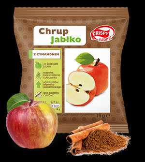 Pomme à la cannelle, tranches 18g CRISPY