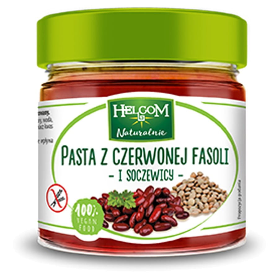 Pâte de haricots rouges et lentilles 190g HELCOM