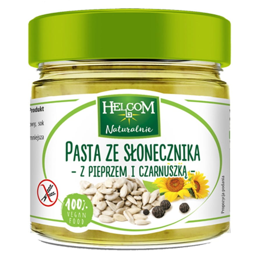 Pâte de tournesol au poivre et cumin noir 180g HELCOM