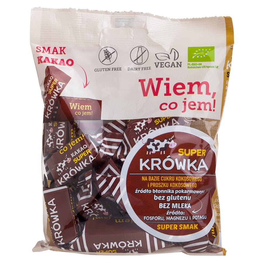 Fudges au cacao sans gluten sans produits laitiers BIO 150g SUPER Fudge